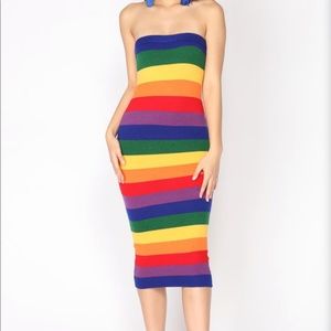 Rainbow dress!
